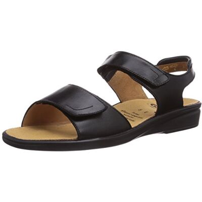 Ganter Sonnica-e, Sandales Ouvertes. Femme, Noir Schwarz 0100, 41.5 EU Ganter Sonnica-e, Sandales Ouvertes. Femme, Noir Schwarz 0100, 41.5 EU