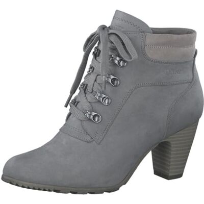 s.Oliver Damen Schnürstiefel mit Absatz Elegant Bequem, Grau (Grey), 41 EU s.Oliver Damen Schnürstiefel mit Absatz Elegant Bequem, Grau (Grey), 41 EU