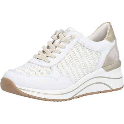 Remonte Rieker Pantoufles D0T20 pour femme, blanches, 40 UE Remonte Rieker Pantoufles D0T20 pour femme, blanches, 40 UE