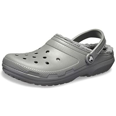 Crocs Classic Lined Clog Mixte Clog, gris, 37/38 EU Crocs Classic Lined Clog Mixte Clog, gris, 37/38 EU