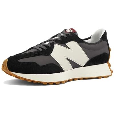 New Balance Chaussures 327 pour femme, noir/Moonbeam, 39,5/M New Balance Chaussures 327 pour femme, noir/Moonbeam, 39,5/M