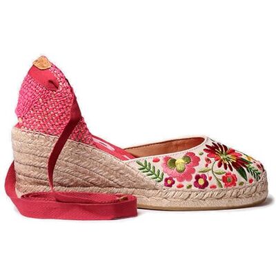 Toni Castell Espadrilles valenciennes multicolores pour femme, Pivoine, 35 EU Toni Castell Espadrilles valenciennes multicolores pour femme, Pivoine, 35 EU
