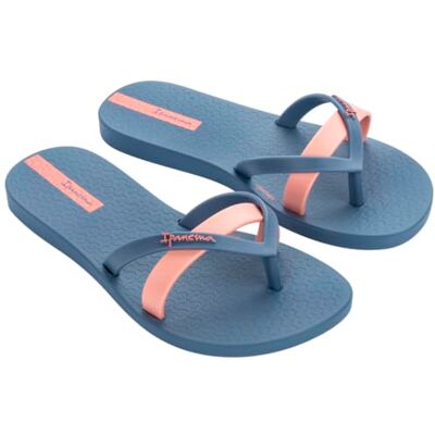 Ipanema Fille Kirei Kids Flip-Flop, Blue Pink, 28/29 EU Ipanema Fille Kirei Kids Flip-Flop, Blue Pink, 28/29 EU