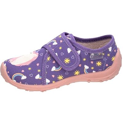 Fischer Markenschuh Fischer 652333 Chaussons pour enfant fille avec cheval imaginatif Motif Boogy, lilas, 36 EU Fischer Markenschuh Fischer 652333 Chaussons pour enfant fille avec cheval imaginatif Motif Boogy, lilas, 36 EU