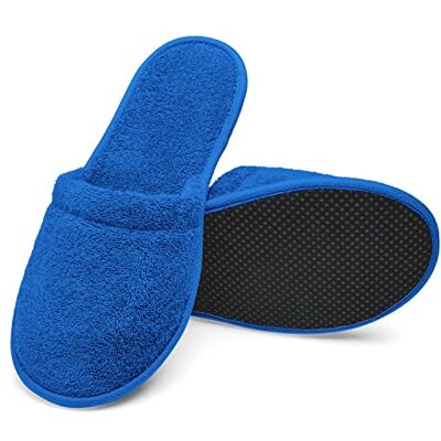 Arus Pantoufles Mules – 1 Paire Chaussons de Bain Ultra-Légers, Bleu roi, 38-42, RO-1 Arus Pantoufles Mules – 1 Paire Chaussons de Bain Ultra-Légers, Bleu roi, 38-42, RO-1