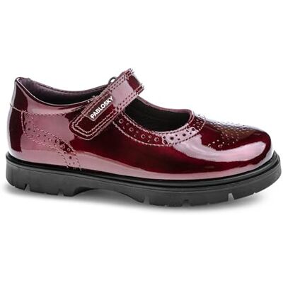 Pablosky SAPIENS 360269 Chaussures plates Mary Jane, rouge, 32 EU large Pablosky SAPIENS 360269 Chaussures plates Mary Jane, rouge, 32 EU large