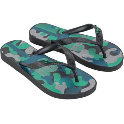 Ipanema Fille Temas XV Kids Flip-Flop, Black Green Blue, 27/28 EU Ipanema Fille Temas XV Kids Flip-Flop, Black Green Blue, 27/28 EU