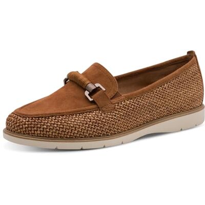 Tamaris Damen Slipper 1-24223-46, Mocassin Femme, Cognac, 39 EU Tamaris Damen Slipper 1-24223-46, Mocassin Femme, Cognac, 39 EU