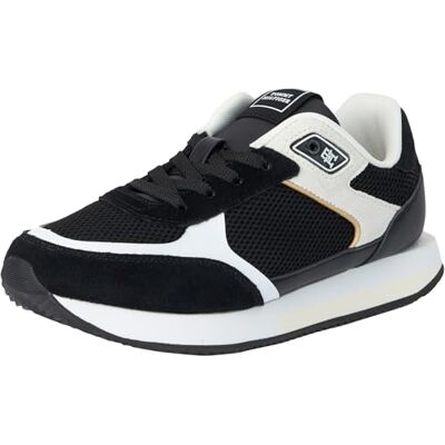Tommy Hilfiger Baskets Essential Elevated Runner pour femme, Black, 37 EU Tommy Hilfiger Baskets Essential Elevated Runner pour femme, Black, 37 EU