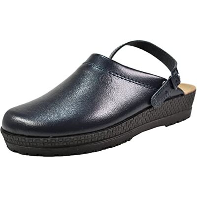 Rohde Neustadt-D Femmes Sabots Mules Pantoufles Slips Slides Slip On,Casual Shoes, bleu, 37 EU Rohde Neustadt-D Femmes Sabots Mules Pantoufles Slips Slides Slip On,Casual Shoes, bleu, 37 EU