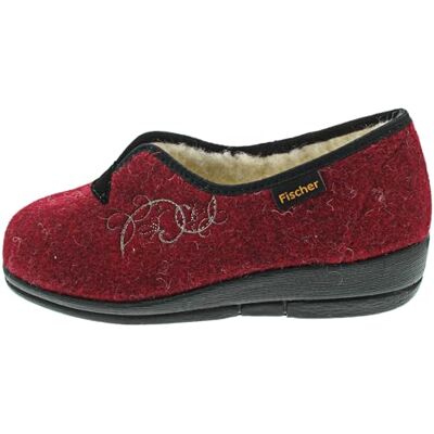 Fischer Markenschuh Fischer Sandales Dora pour femme, Rouge Bordo 341, 39 EU Fischer Markenschuh Fischer Sandales Dora pour femme, Rouge Bordo 341, 39 EU