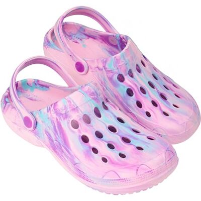 CityComfort Sabots Femme Chaussures de Jardin Mules à Enfiler avec Bride Chaussures Femme Été Motif Tie Dye (35.5/36.5 EU, Violet Tie Dye) CityComfort Sabots Femme Chaussures de Jardin Mules à Enfiler avec Bride Chaussures Femme Été Motif Tie Dye (35.5/36.5 EU, Violet Tie Dye)