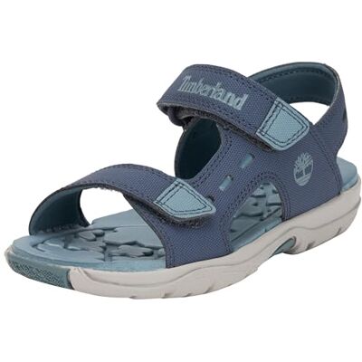 Timberland Sandales Moss Jump 2 Strap (Toddler) unisexes pour enfant, bleu foncé, 27 EU Timberland Sandales Moss Jump 2 Strap (Toddler) unisexes pour enfant, bleu foncé, 27 EU