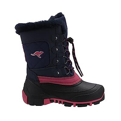 KangaROOS K-pe Marty II RTX Bottes de neige pour femme, Dk Navy Daisy Pink, 37 EU KangaROOS K-pe Marty II RTX Bottes de neige pour femme, Dk Navy Daisy Pink, 37 EU