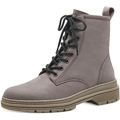 Tamaris Bottines à lacets pour femme, taupe, 36 EU Tamaris Bottines à lacets pour femme, taupe, 36 EU
