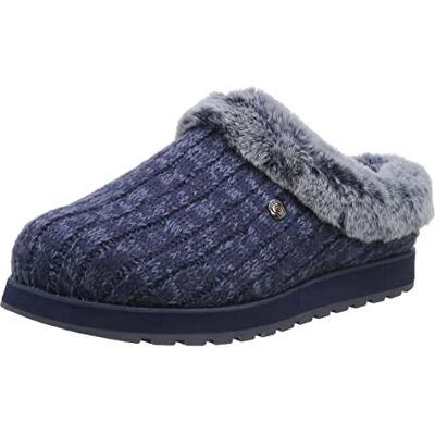 Skechers Femme Keepsakes Ice Angel Chausson, Bleu Marine, 39 EU Skechers Femme Keepsakes Ice Angel Chausson, Bleu Marine, 39 EU