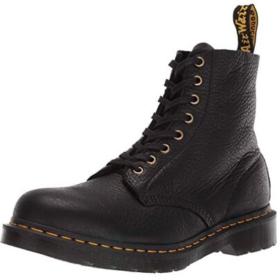 Dr. Martens Pascal Black Virginia 13512006 Bottes, Noir, 38 EU Dr. Martens Pascal Black Virginia 13512006 Bottes, Noir, 38 EU