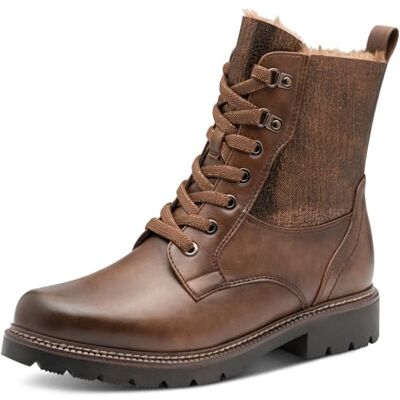 Tamaris WL Lace Boot 1-26292-45 Bottes de neige pour femme, cognac Comb, 37 EU, Cognac Comb, 37 EU Tamaris WL Lace Boot 1-26292-45 Bottes de neige pour femme, cognac Comb, 37 EU, Cognac Comb, 37 EU