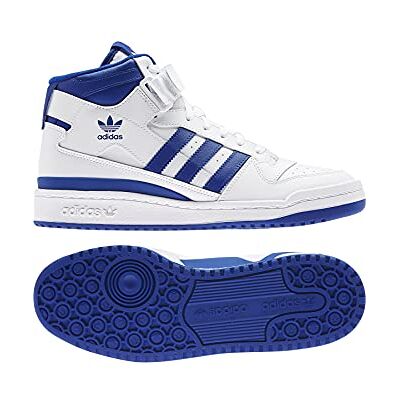 adidas Forum Mid Chaussures de sport pour homme, Multicolore (Ftwbla Azurea Ftwbla), 46 EU adidas Forum Mid Chaussures de sport pour homme, Multicolore (Ftwbla Azurea Ftwbla), 46 EU