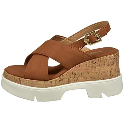BAGATT Sandales Trish Slide pour femme, cognac, 40.5 EU BAGATT Sandales Trish Slide pour femme, cognac, 40.5 EU