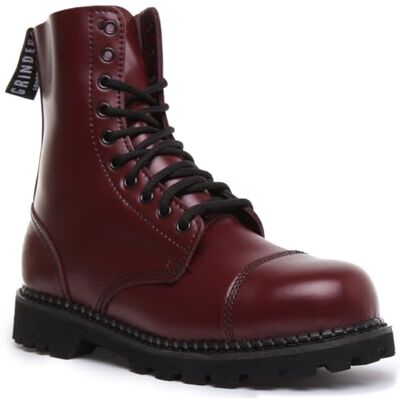 Grinders Hunter Bottes de sécurité 10 trous pour homme Grinders Hunter Bottes de sécurité 10 trous pour homme