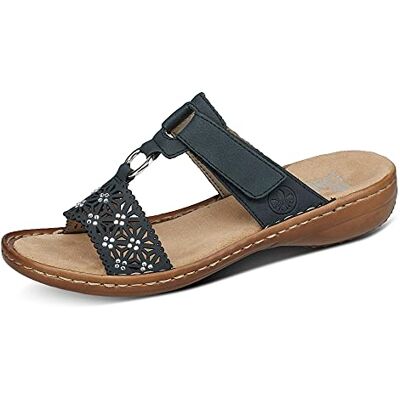 Rieker Printemps/Été 60871 Femme Mules, Pazifik, 39 EU Rieker Printemps/Été 60871 Femme Mules, Pazifik, 39 EU