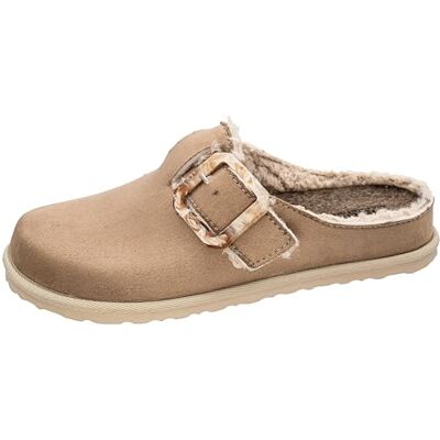 Fischer Markenschuh Fischer Katrin Chaussons pour femme, taupe, 37 EU, taupe, 37 EU Fischer Markenschuh Fischer Katrin Chaussons pour femme, taupe, 37 EU, taupe, 37 EU