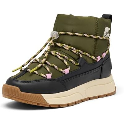 Sorel Whitney 3 Bottes imperméables à enfiler pour femme, vert utilitaire, noir, 36 EU, Vert utilitaire noir, 36 EU Sorel Whitney 3 Bottes imperméables à enfiler pour femme, vert utilitaire, noir, 36 EU, Vert utilitaire noir, 36 EU
