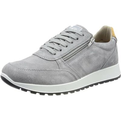 ARA Matteo, Chaussures Femme, Gris/ocre, 44 EU large ARA Matteo, Chaussures Femme, Gris/ocre, 44 EU large