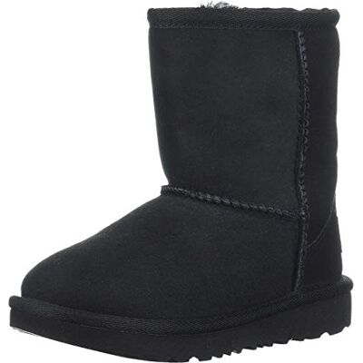UGG Australia T Classic II, Bottes & Bottines classiques Mixte Enfant, Noir, 22 EU UGG Australia T Classic II, Bottes & Bottines classiques Mixte Enfant, Noir, 22 EU