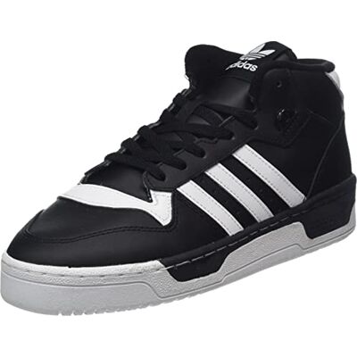 adidas Rivalry Mid, Baskets pour homme, Core Black Ftwr White Core Black, 40 EU adidas Rivalry Mid, Baskets pour homme, Core Black Ftwr White Core Black, 40 EU