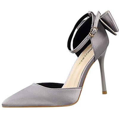 Life&Women Chaussure Mode Escarpin Stiletto Femme Dégradé de Couleur Talon Haut Aiguille Sexy Talon Aiguille 10CM Mariage Club Soirée, Gris, 43 EU Life&Women Chaussure Mode Escarpin Stiletto Femme Dégradé de Couleur Talon Haut Aiguille Sexy Talon Aiguille 10CM Mariage Club Soirée, Gris, 43 EU