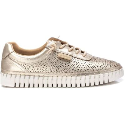 Carmela Chaussures en cuir ajourées avec lacets élastiques pour femme Blanc pour femme, or, 37 EU Carmela Chaussures en cuir ajourées avec lacets élastiques pour femme Blanc pour femme, or, 37 EU