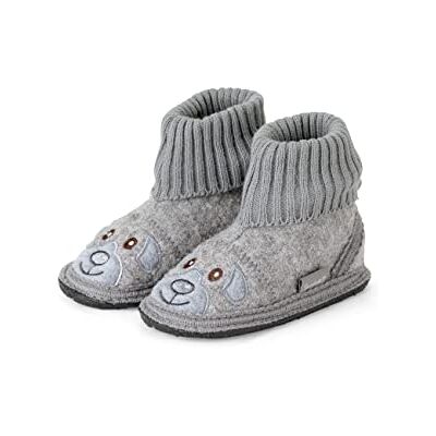 Sterntaler Chaussons, Sabots, Gris (Rauchgrau 566), 25/26 EU Sterntaler Chaussons, Sabots, Gris (Rauchgrau 566), 25/26 EU