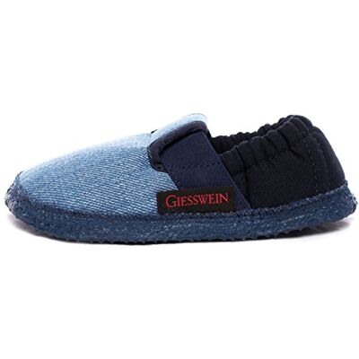 Giesswein Aichach, Chaussons fille, Denim Foncé 528, 23 EU Giesswein Aichach, Chaussons fille, Denim Foncé 528, 23 EU