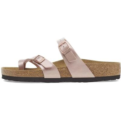 Birkenstock 1029813 Mayari Copper Tongs roses pour femme avec double fibia, Mayari Copper, 36 EU Birkenstock 1029813 Mayari Copper Tongs roses pour femme avec double fibia, Mayari Copper, 36 EU