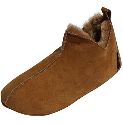 Hollert Leather Peau de Mouton Chaussons Bali Chaussures avec Laine Chaussons Mocassins Peau de Mouton Cuir Véritable Femme Homme, Cognac, 44 EU Hollert Leather Peau de Mouton Chaussons Bali Chaussures avec Laine Chaussons Mocassins Peau de Mouton Cuir Véritable Femme Homme, Cognac, 44 EU