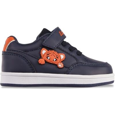 Lotto Gr. 23 Marine Orange Sneakers Synthetique - Chaussures Lotto Gr. 23 Marine Orange Sneakers Synthetique - Chaussures