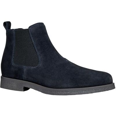 Geox Uomo Claudio A Ankle Bottines pour homme, bleu marine, 42 EU Geox Uomo Claudio A Ankle Bottines pour homme, bleu marine, 42 EU