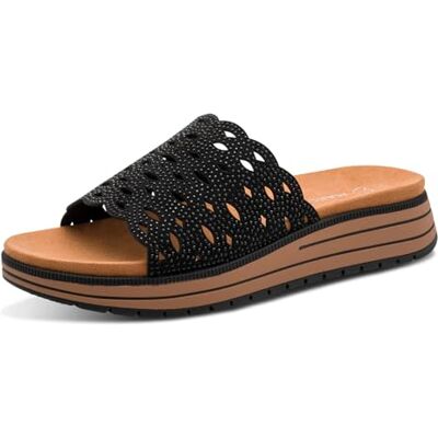 MARCO TOZZI 2-27501-46 Mules pour femme, noires, 38 UE MARCO TOZZI 2-27501-46 Mules pour femme, noires, 38 UE