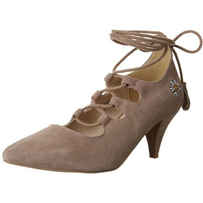 Andrea Conti Hirschkogel 3003422, Escarpins Bout fermé Femme, Gris Taupe, 37 EU Andrea Conti Hirschkogel 3003422, Escarpins Bout fermé Femme, Gris Taupe, 37 EU