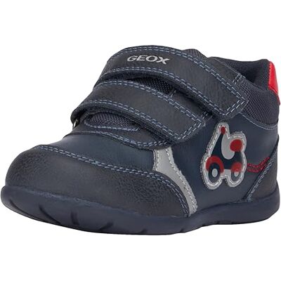 Geox Bébé garçon B Elthan Boy A Premiers Pas, Multicolore Navy Red, 18 EU Geox Bébé garçon B Elthan Boy A Premiers Pas, Multicolore Navy Red, 18 EU