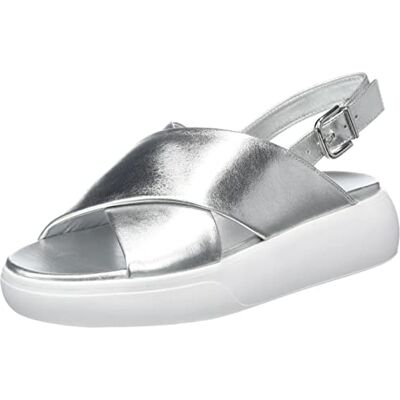 HÖGL Alma, Sandales Femme, argent, 35 EU X-Larga HÖGL Alma, Sandales Femme, argent, 35 EU X-Larga