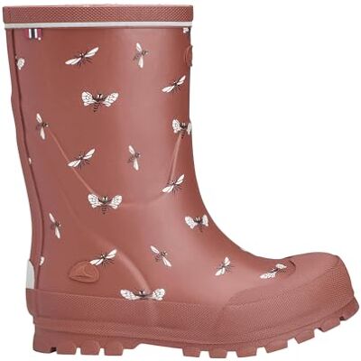 Viking Jolly Print Mixte enfant Bateau Rain Bottes de pluie, Cognac White, 27 EU Viking Jolly Print Mixte enfant Bateau Rain Bottes de pluie, Cognac White, 27 EU