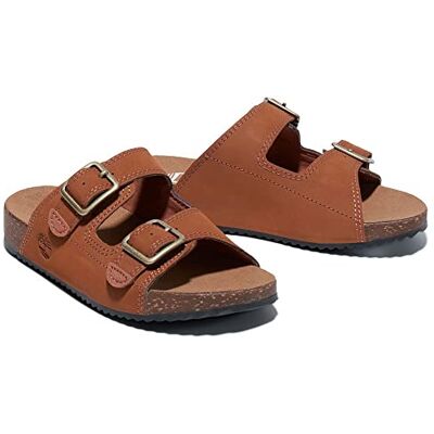 Timberland Sandales unisexes pour enfant Castle Island Slide (Youth), Marron rouille., 31 EU Timberland Sandales unisexes pour enfant Castle Island Slide (Youth), Marron rouille., 31 EU