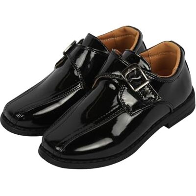A2Z 4 Kids Chaussures d'école pour garçons seniors habillées formelles avec fermeture à boucle Baskets confortables pour fête de mariage Chaussures antidérapantes et sportives décontractées A2Z 4 Kids Chaussures d'école pour garçons seniors habillées formelles avec fermeture à boucle Baskets confortables pour fête de mariage Chaussures antidérapantes et sportives décontractées