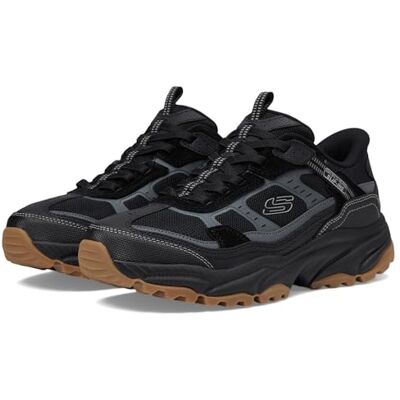 Skechers Regatta Ly Fairweath Bottes en caoutchouc pour femme, Bordure synthétique en daim noir, 42.5 EU Skechers Regatta Ly Fairweath Bottes en caoutchouc pour femme, Bordure synthétique en daim noir, 42.5 EU