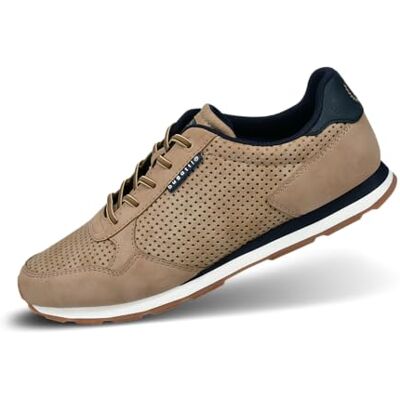 bugatti Chaussures basses à lacets pour homme 321-ash02, taupe, 40 EU bugatti Chaussures basses à lacets pour homme 321-ash02, taupe, 40 EU