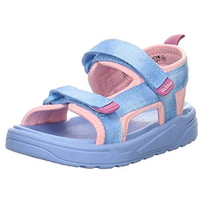 Richter Kinderschuhe Fille Hemma Sandale, Light Turquise Powde, 27 EU Richter Kinderschuhe Fille Hemma Sandale, Light Turquise Powde, 27 EU