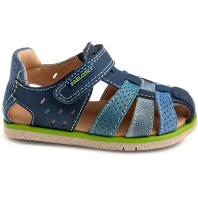 Pablosky Quizz 055123 Sandales, bleu, 23 EU large Pablosky Quizz 055123 Sandales, bleu, 23 EU large